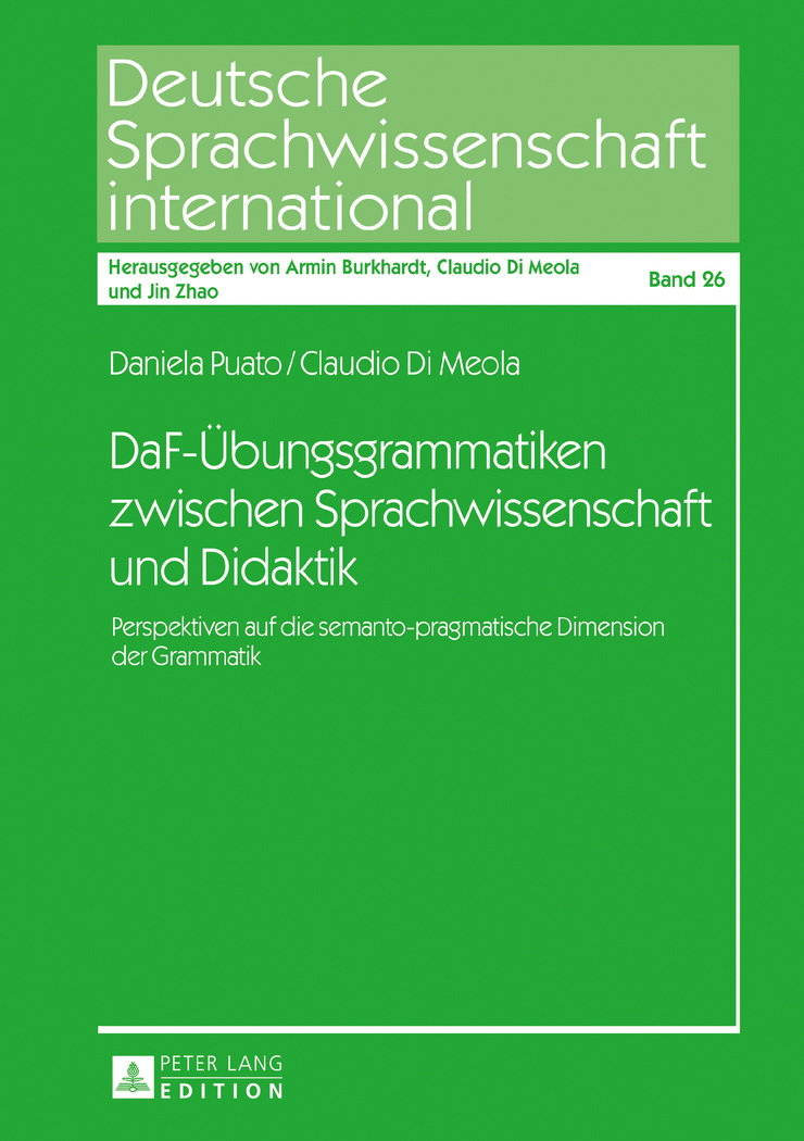 DaF-Übungsgrammatiken zwischen Sprachwissenschaft und Didaktik