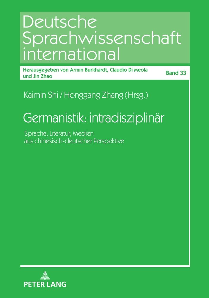 Germanistik: intradisziplinär