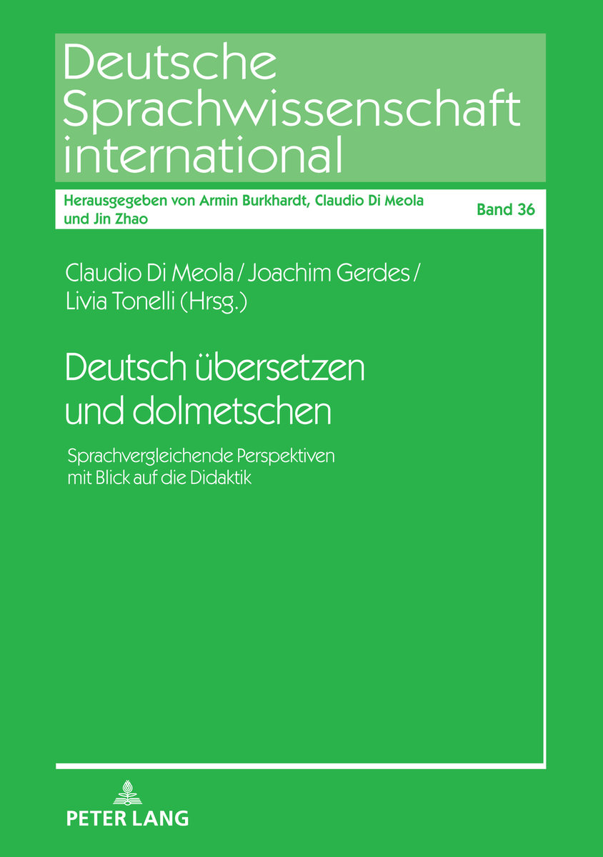 Deutsch übersetzen und dolmetschen