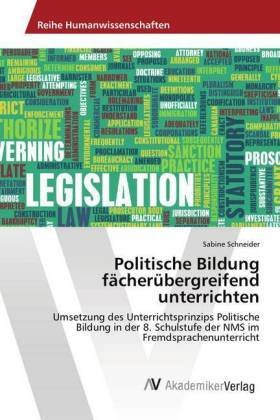 Politische Bildung fächerübergreifend unterrichten