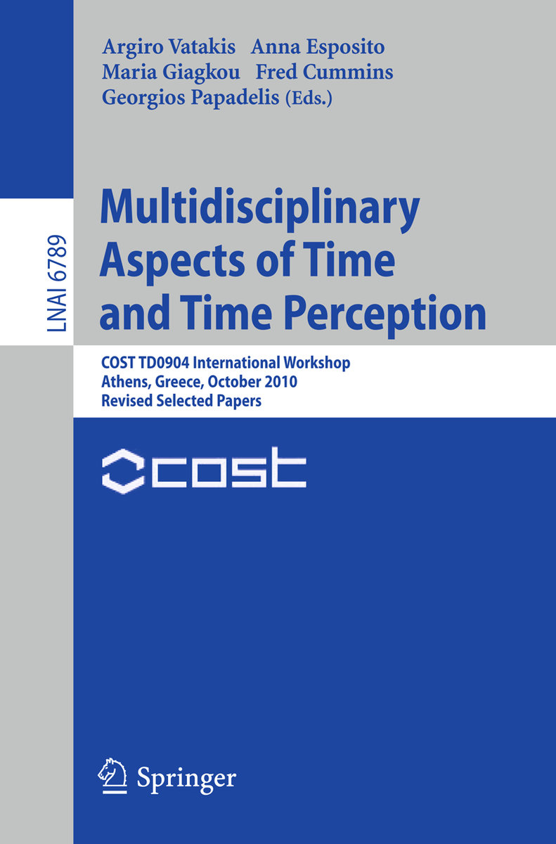 Multidisciplinary Aspects of Time and Time Perception