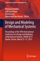 Design and Modeling of Mechanical Systems