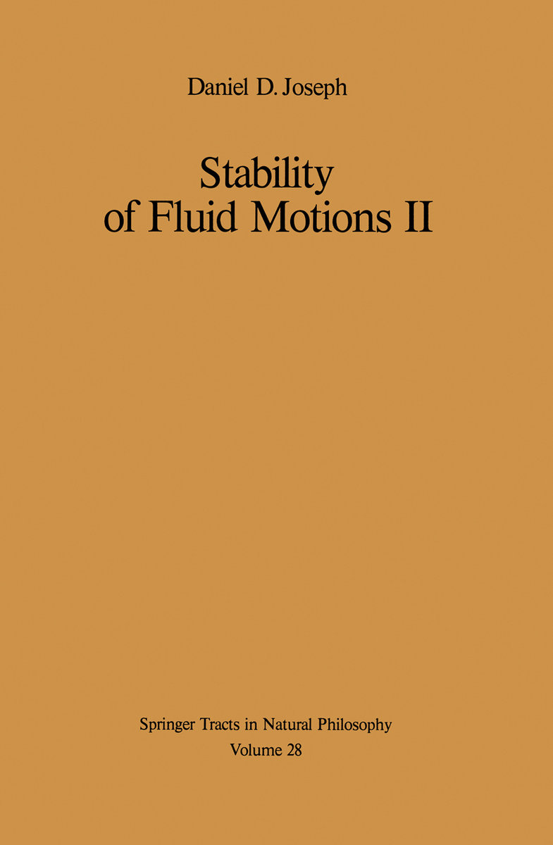 Stability of Fluid Motions II