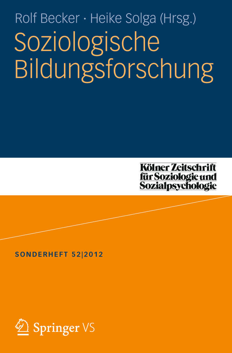 Soziologische Bildungsforschung