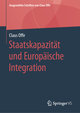 Staatskapazität und Europäische Integration