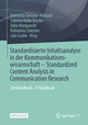 Standardisierte Inhaltsanalyse in der Kommunikationswissenschaft - Standardized Content Analysis in Communication Research