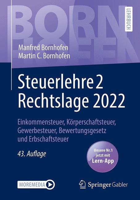 Steuerlehre 2 Rechtslage 2022