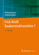 Frick/Knöll Baukonstruktionslehre 1