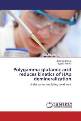 Polygamma glutamic acid reduces kinetics of HAp demineralization