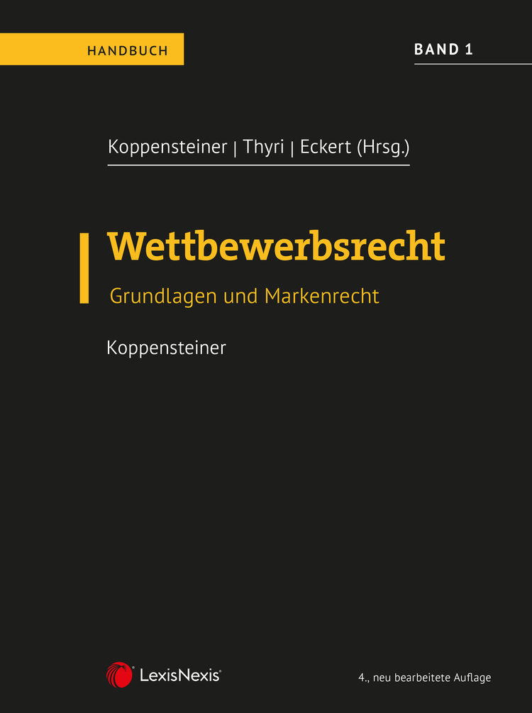 Wettbewerbsrecht - Band 1