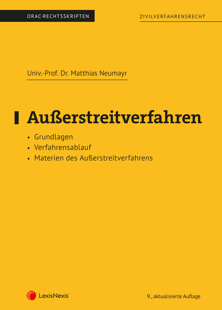 Außerstreitverfahren (Skriptum)