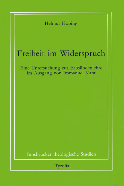 Freiheit im Widerspruch