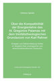 Über die Kompatibilität der Energienlehre des hl. Gregorios Palamas mit dem trinitätstheologischen Grundaxiom von Karl Rahner