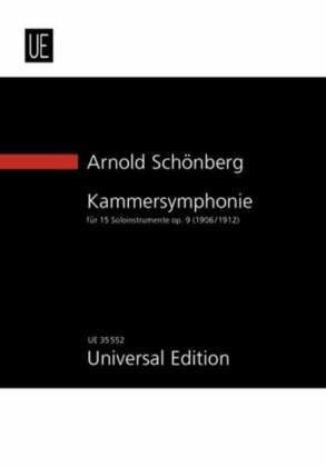 Kammersymphonie Nr. 1 für 15 Soloinstrumente für 15 Soloinstrumente Nr. 1 E-Dur op. 9 (1906/1912)