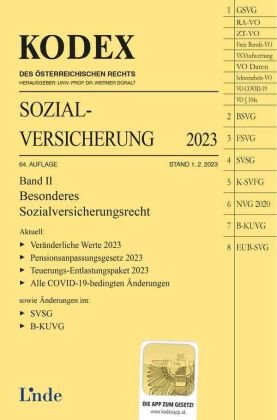 KODEX Sozialversicherung 2023, Band II