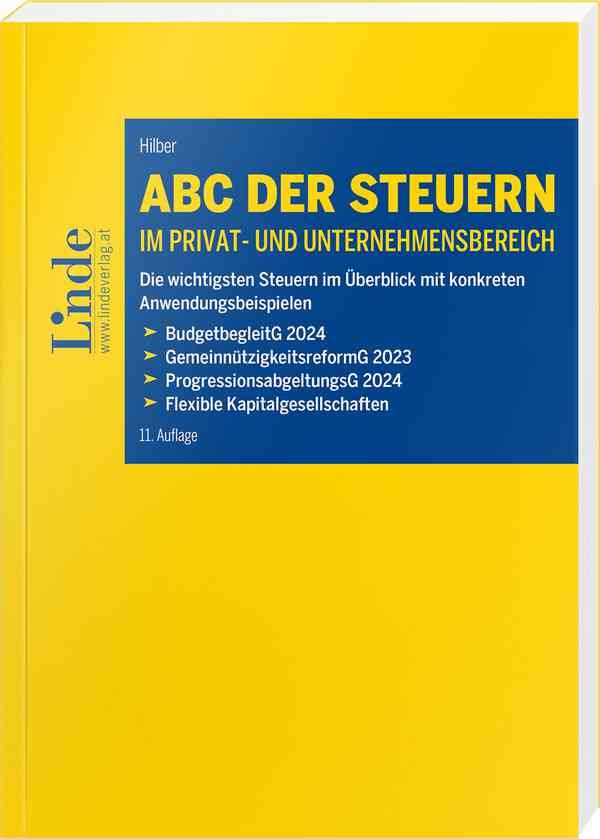 ABC der Steuern im Privat- und Unternehmensbereich