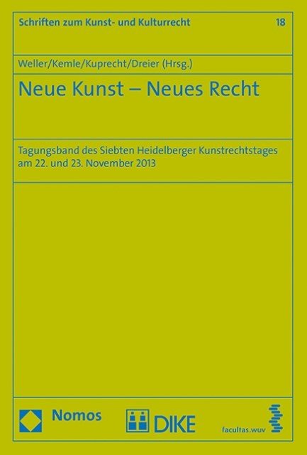 Neue Kunst - Neues Recht