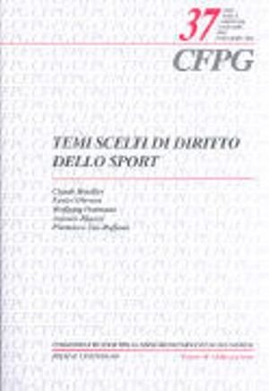 Temi scelti di diritto dello sport