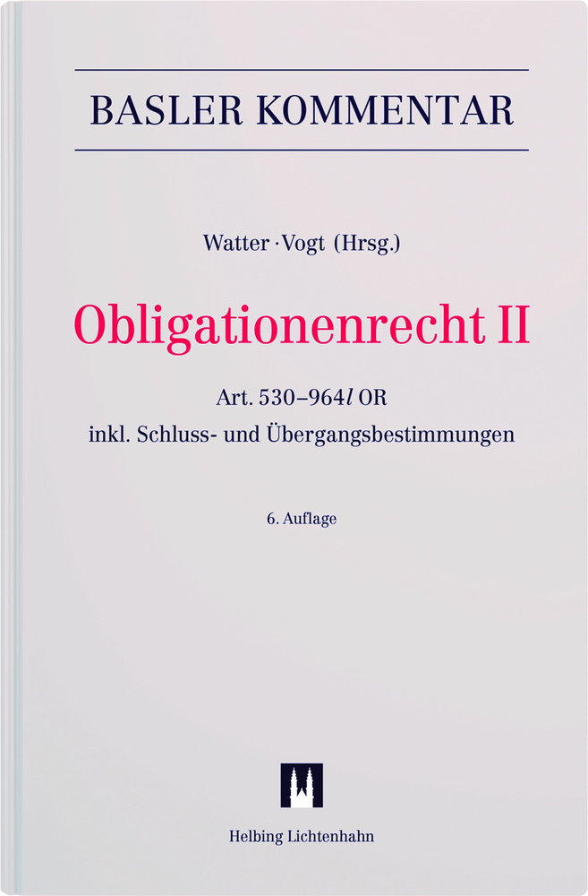 Obligationenrecht II