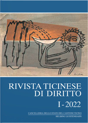 Rivista ticinese di diritto I-2022