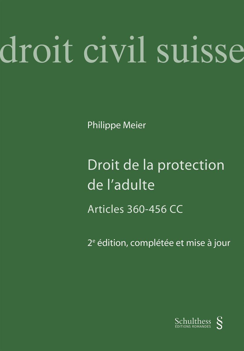 Droit de la protection de l'adulte (PrintPlu§)