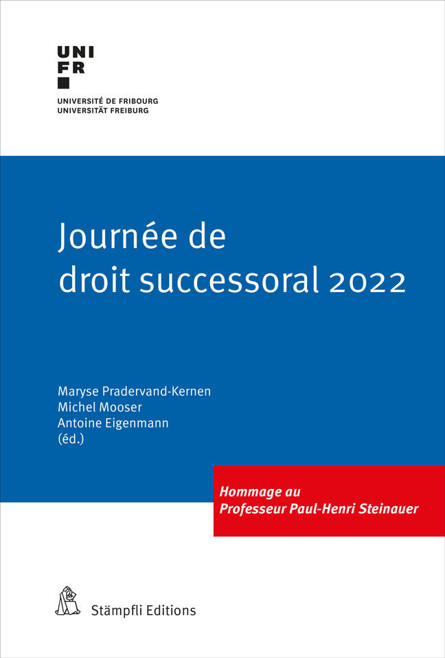 Journée de droit successoral 2022