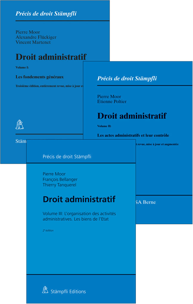 Droit administratif, Vol. I, II & III (Set)