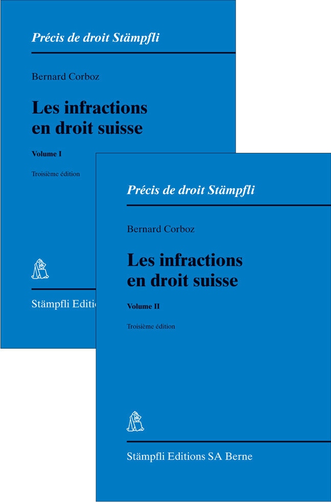 Les infractions en droit suisse