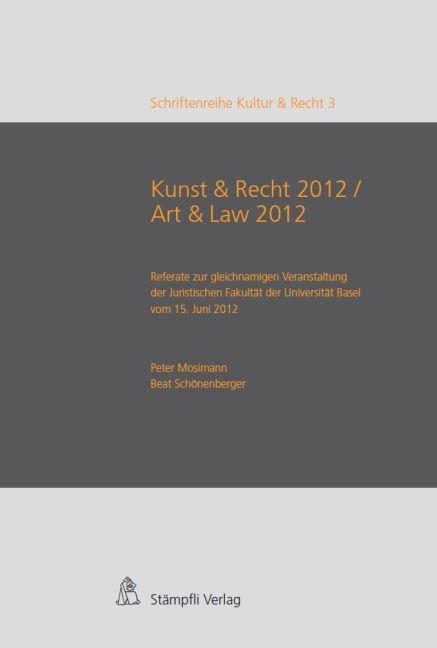 Kunst & Recht 2012 / Art & Recht