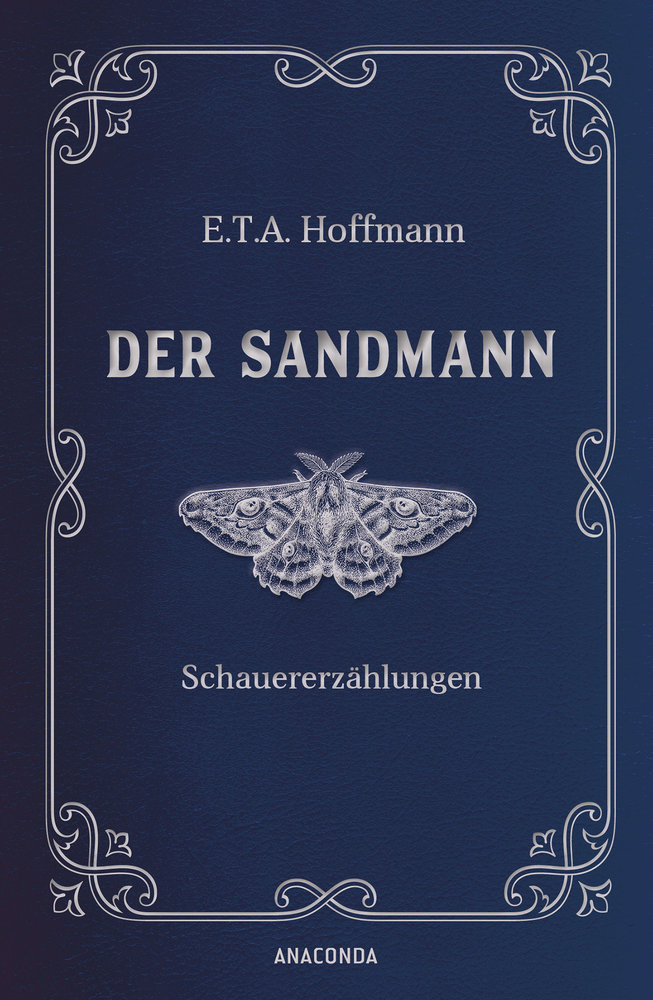 Der Sandmann. Schauererzählungen. In Cabra-Leder gebunden. Mit Silberprägung