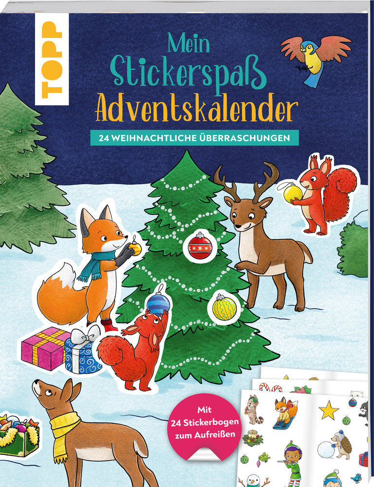 Mein Stickerspaß-Adventskalender