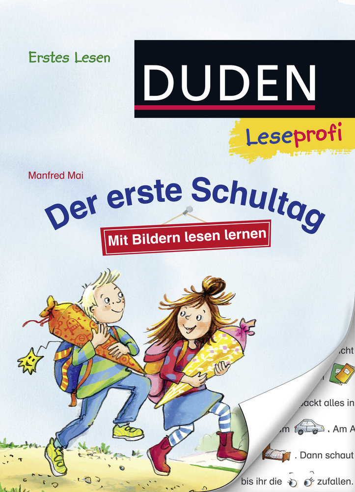 Duden Leseprofi - Mit Bildern lesen lernen: Der erste Schultag, Erstes Lesen