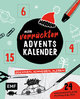 Mein verrückter Adventskalender - Das Mitmachbuch: zeichnen, schneiden, kleben