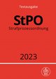 Strafprozessordnung - StPO 2023