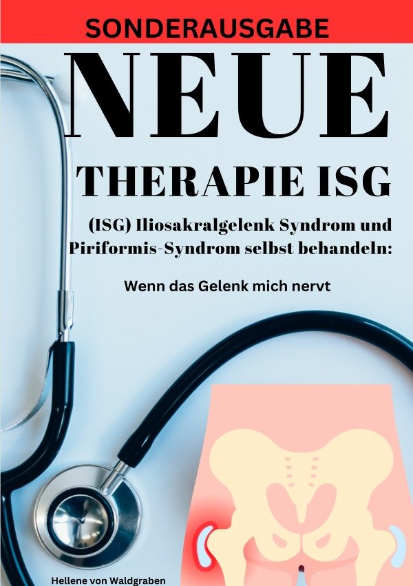 NEUE THERAPIE ISG: (ISG) Iliosakralgelenk Syndrom und Piriformis-Syndrom selbst behandeln: Wenn das Gelenk mich nervt: Grundwissen - Neue Therapieansätze - Übungen -SONDERAUSGABE