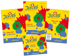 JEKISS. Lehrerpaket (Konzeptband, Liederbuch, CD-Paket und DVD)