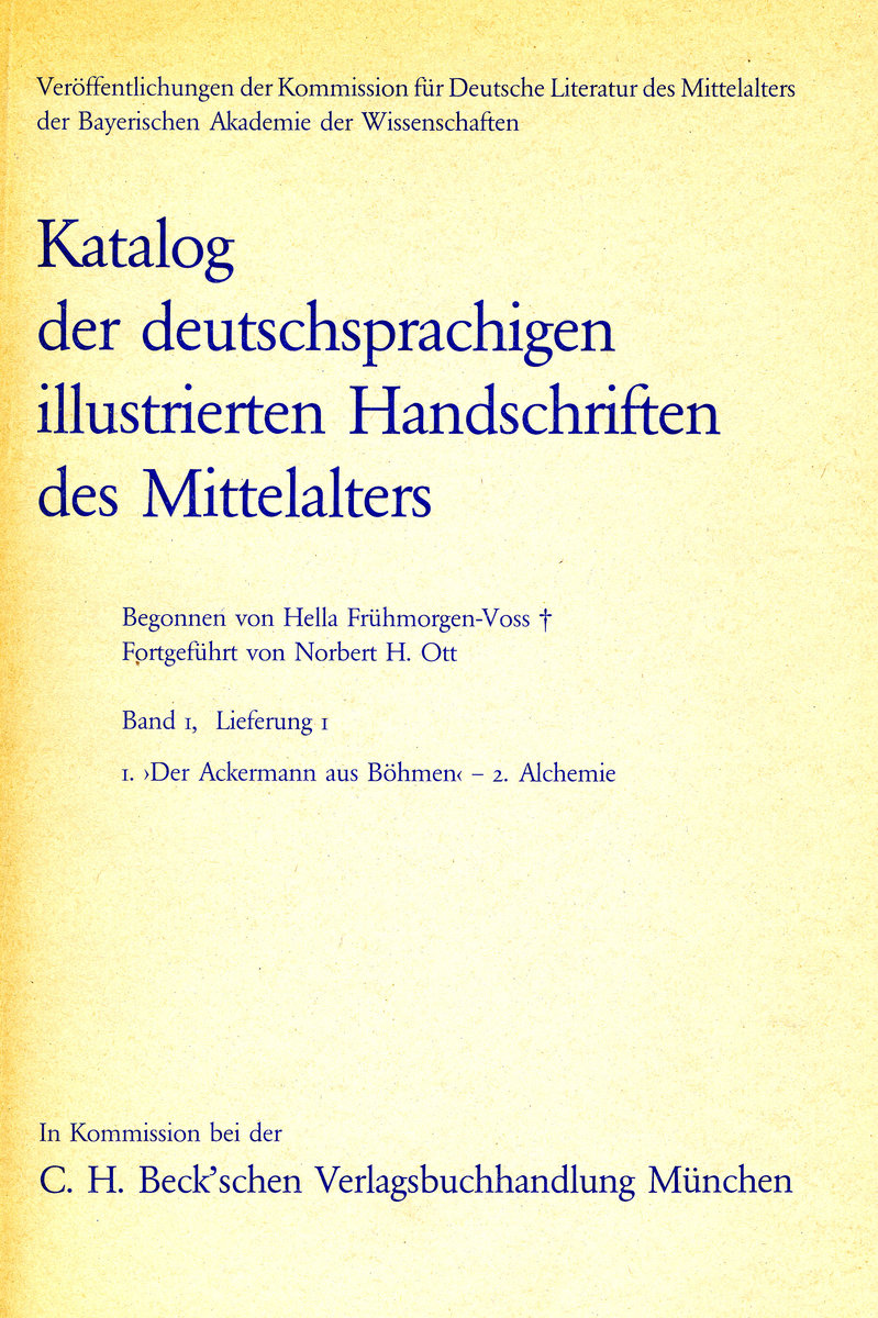 Der Ackermann aus Böhmen. Alchemie