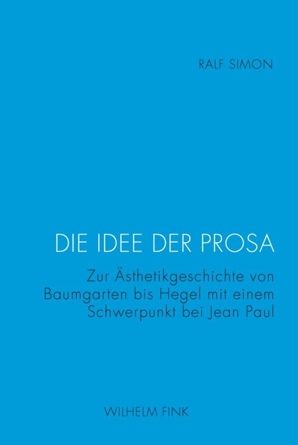 Die Idee der Prosa