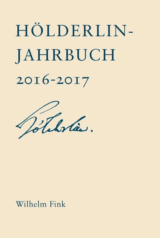 Hölderlin-Jahrbuch