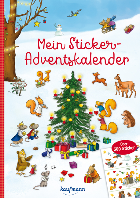 Mein Sticker-Adventskalender