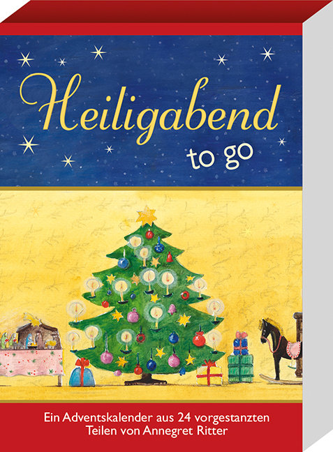 Heiligabend - to go. Ein Adventskalender aus 24 vorgestanzten Teilen