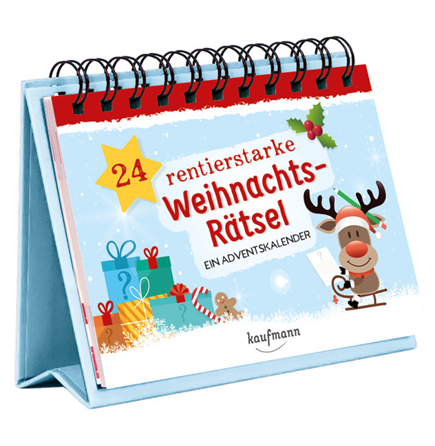 24 rentierstarke Weihnachtsrätsel. Ein Adventskalender