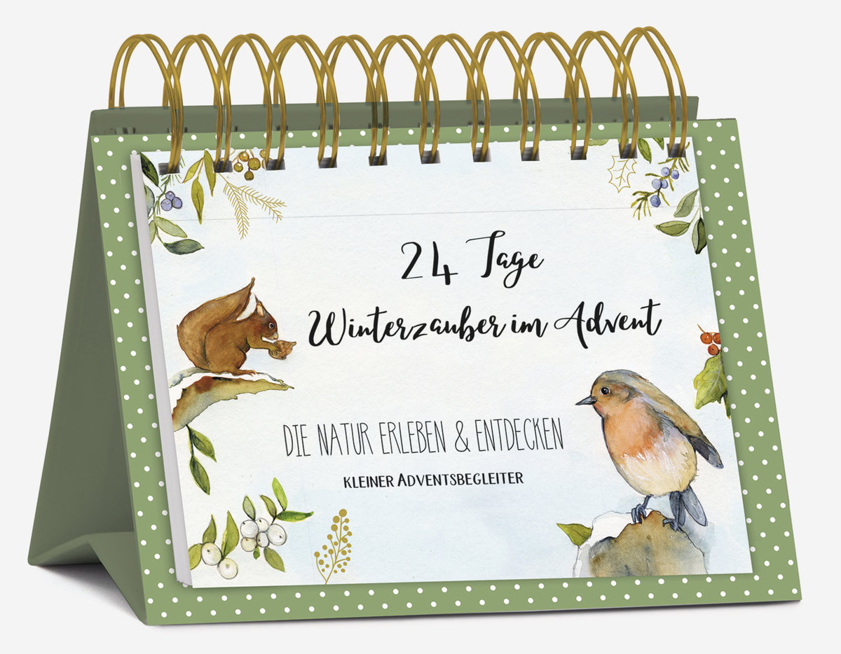 Tisch-Adventskalender '24 Tage Winterzauber im Advent'