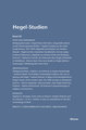 Hegel-Studien Band 20