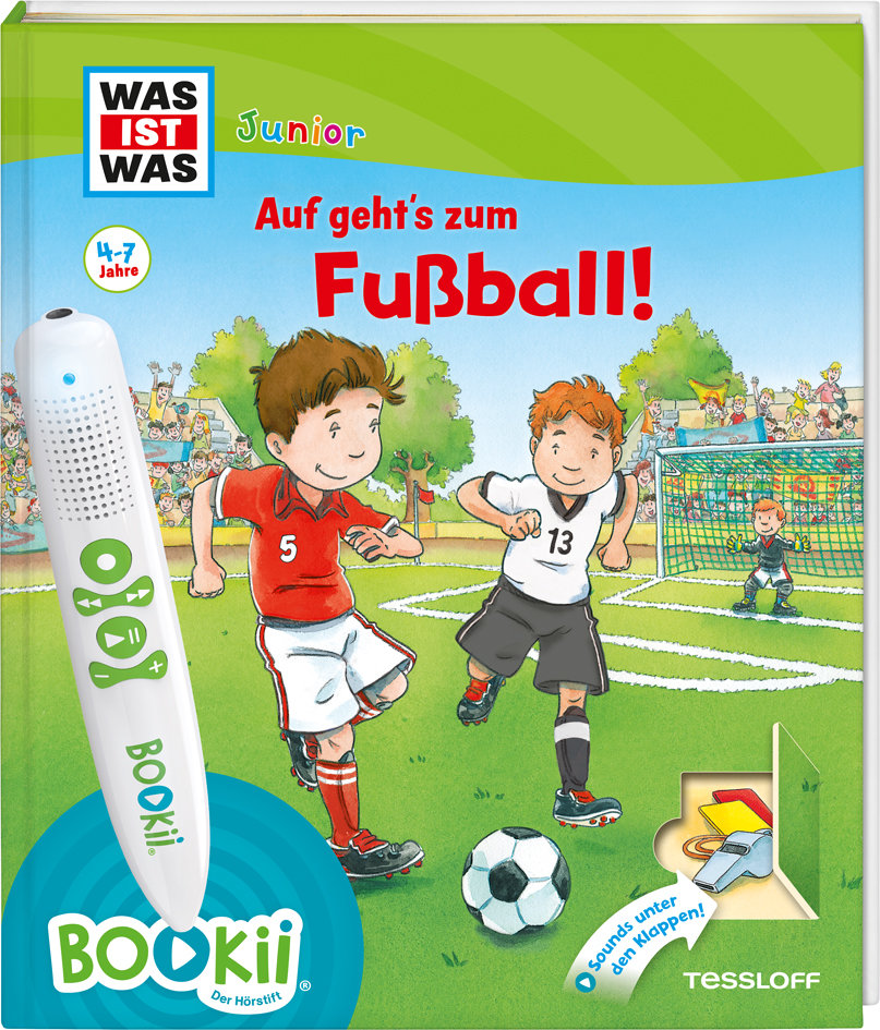 BOOKii® WAS IST WAS Junior Auf geht´s zum Fußball!