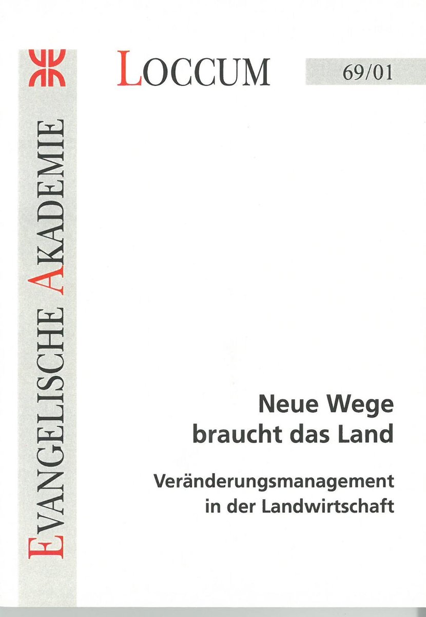 Neue Wege braucht das Land