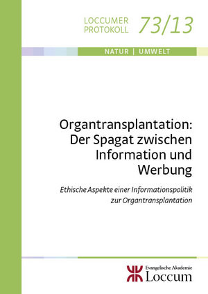 Organtransplantation: