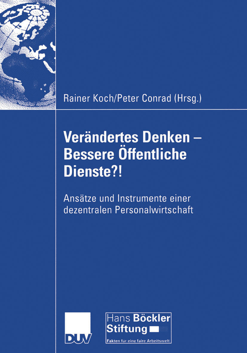 Verändertes Denken - Bessere Öffentliche Dienste?!