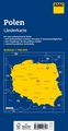 ADAC Länderkarte Polen 1:700.000