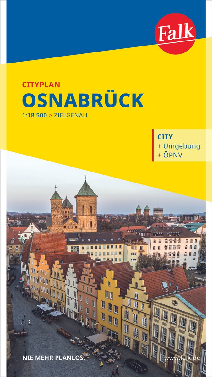 Falk Cityplan Osnabrück 1:18.500